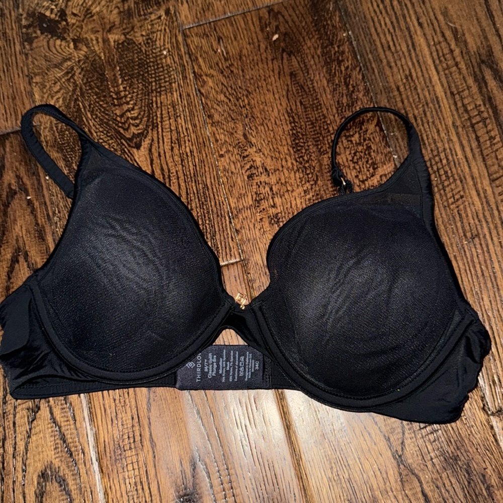 THIRDLOVE Classic Uplift Plunge Bra Size 34C